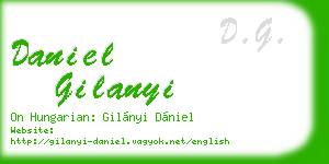 daniel gilanyi business card